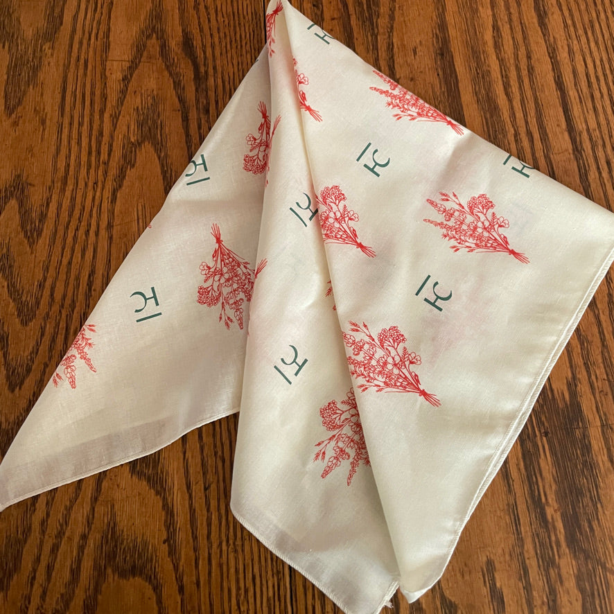 Carman Ranch-Branded Premium Cotton Bandana