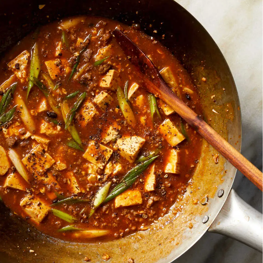 Mapo Tofu (Sichuan Braised Tofu with Pork)