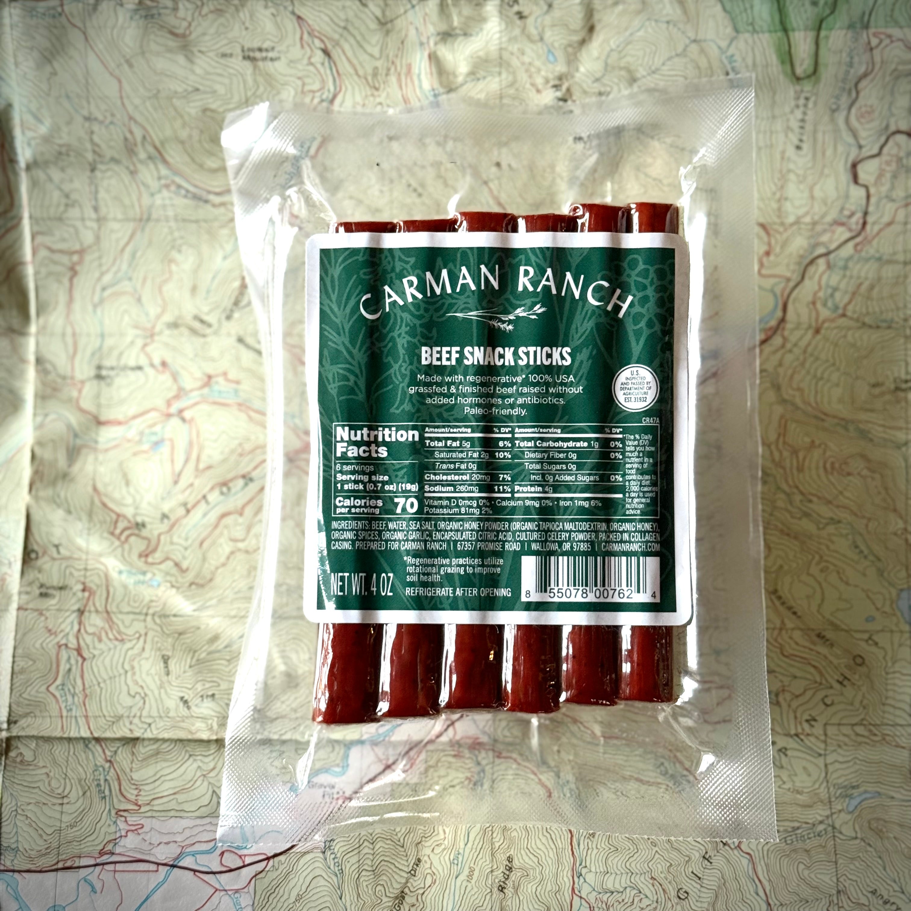 Beef Snack Sticks