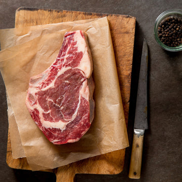 Bone-in ribeye steak