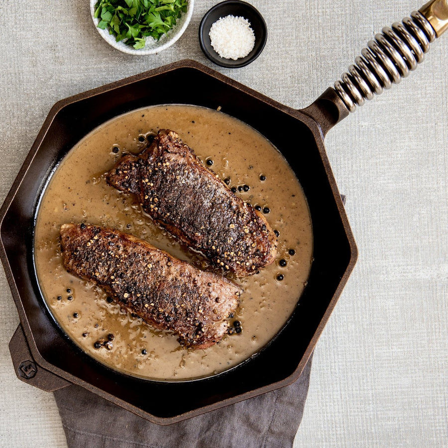 Boneless NY Strip Steak (4pack) Carman Ranch Direct