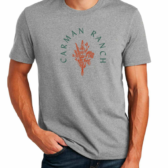 Unisex Tee with Bouquet